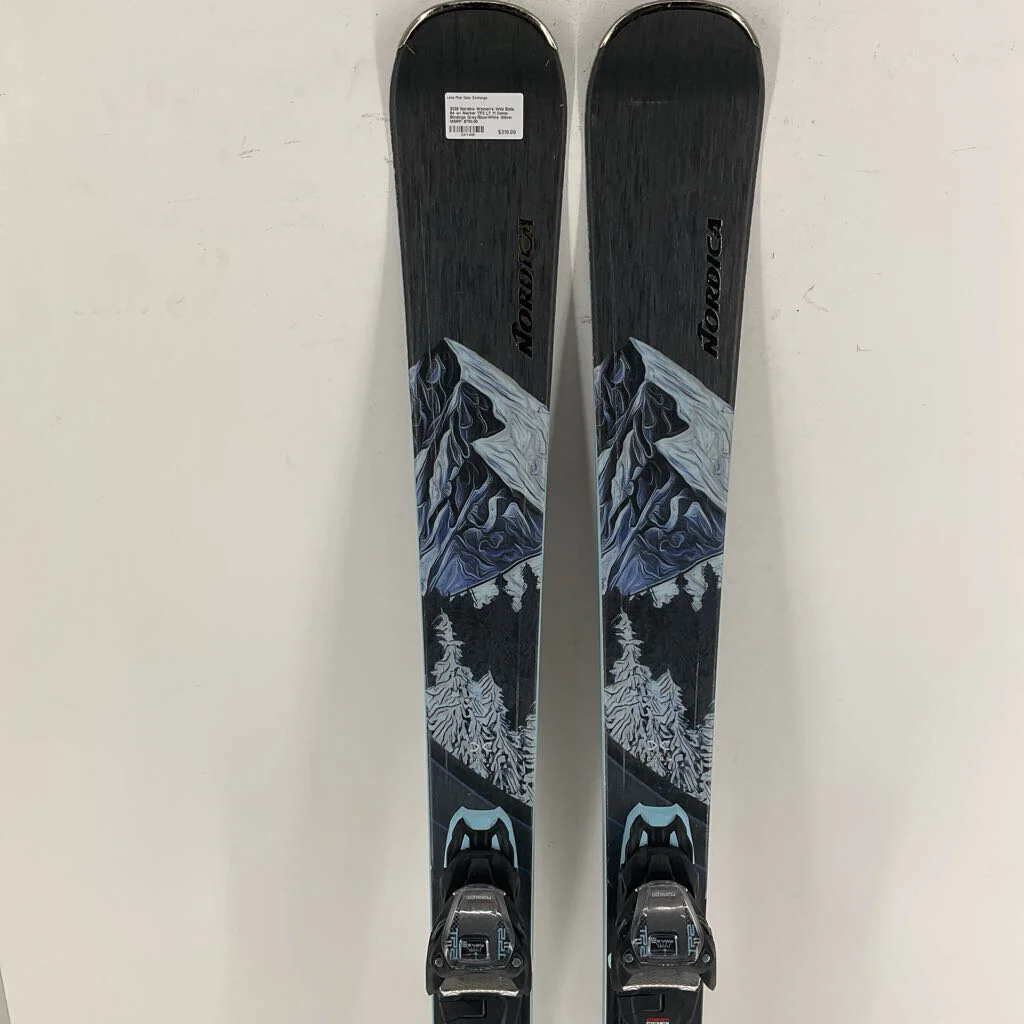 2026 Nordica Women's Wild Belle 84 w/ Marker TP2 LT 11 Demo Bindings - Image 17