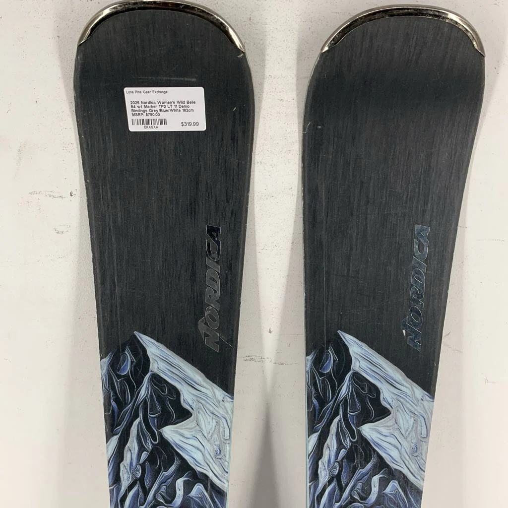 2026 Nordica Women's Wild Belle 84 w/ Marker TP2 LT 11 Demo Bindings - Image 27