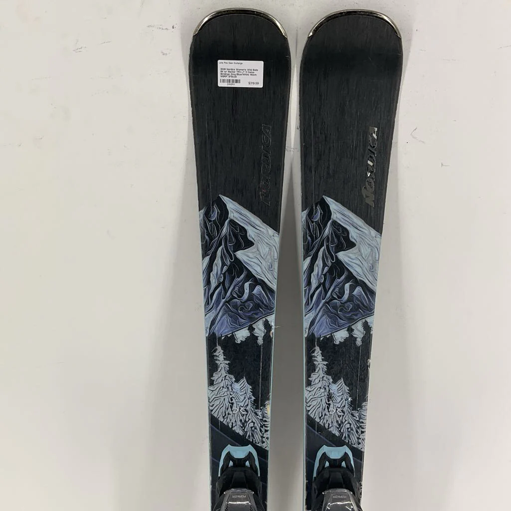 2026 Nordica Women's Wild Belle 84 w/ Marker TP2 LT 11 Demo Bindings - Image 9