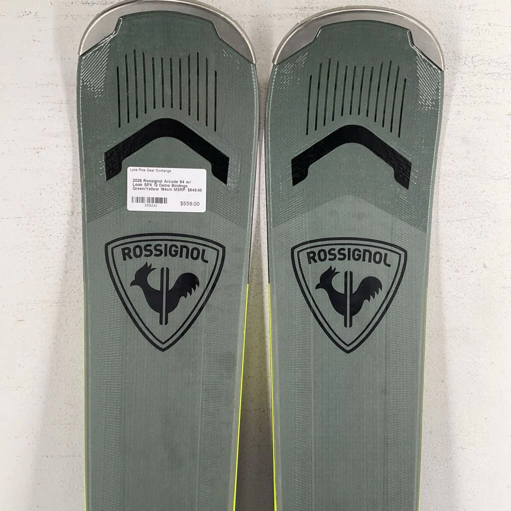 2026 Rossignol Arcade 84 w/ Look SPX 12 Demo Bindings - Image 11