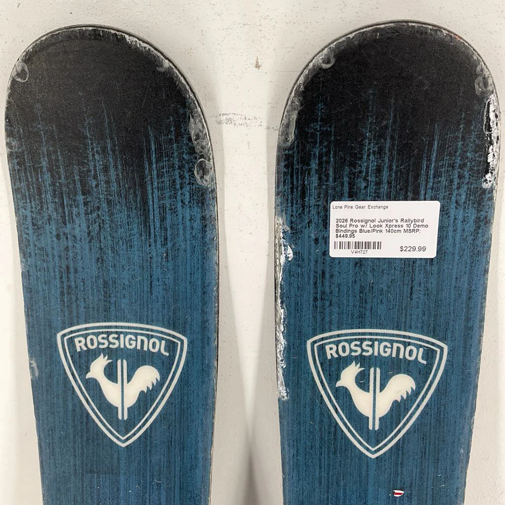 2026 Rossignol Junior's Rallybird Soul Pro w/ Look Xpress 10 Demo Bindings - Image 5