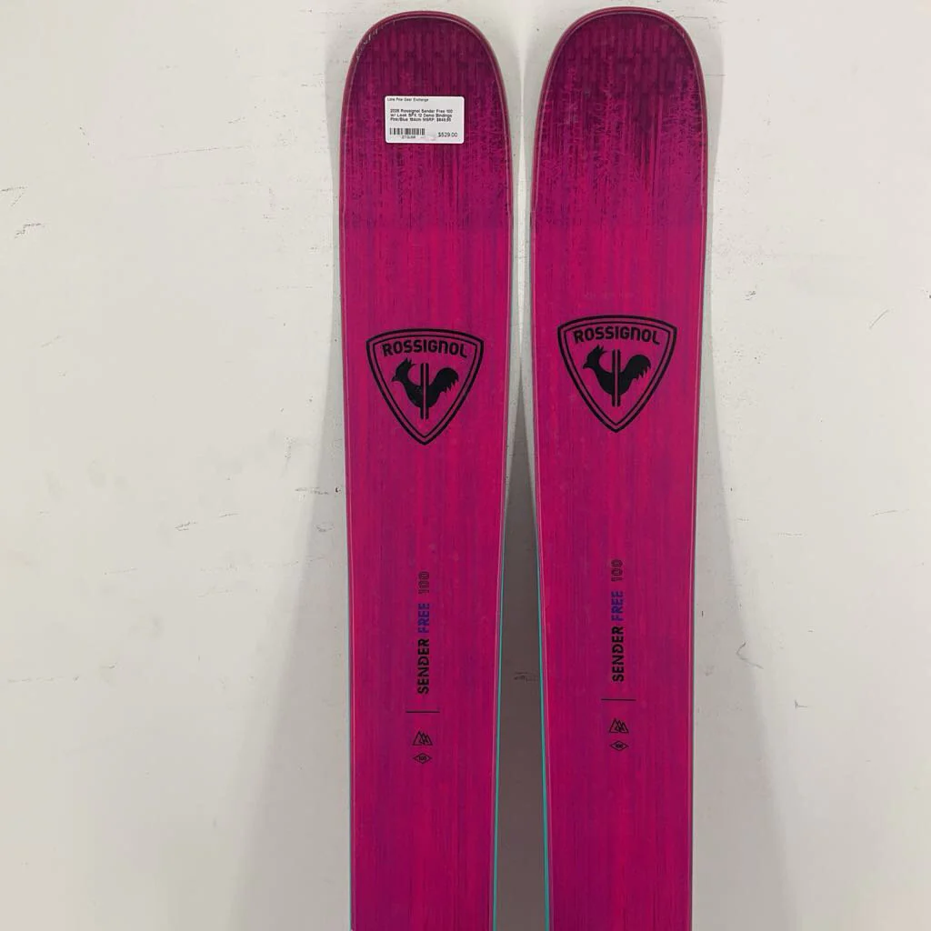 2026 Rossignol Sender Free 100 w/ Look SPX 12 Demo Bindings - Image 21