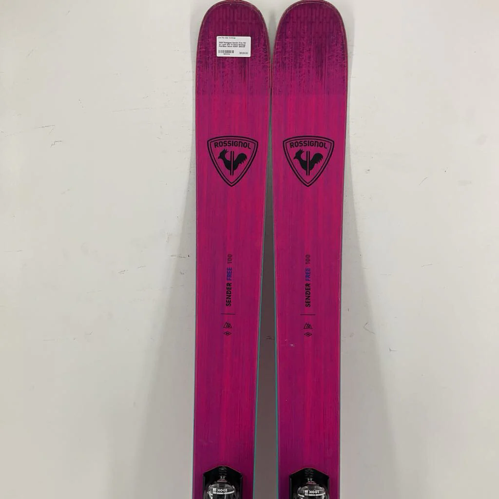 2026 Rossignol Sender Free 100 w/ Look SPX 12 Demo Bindings - Image 33