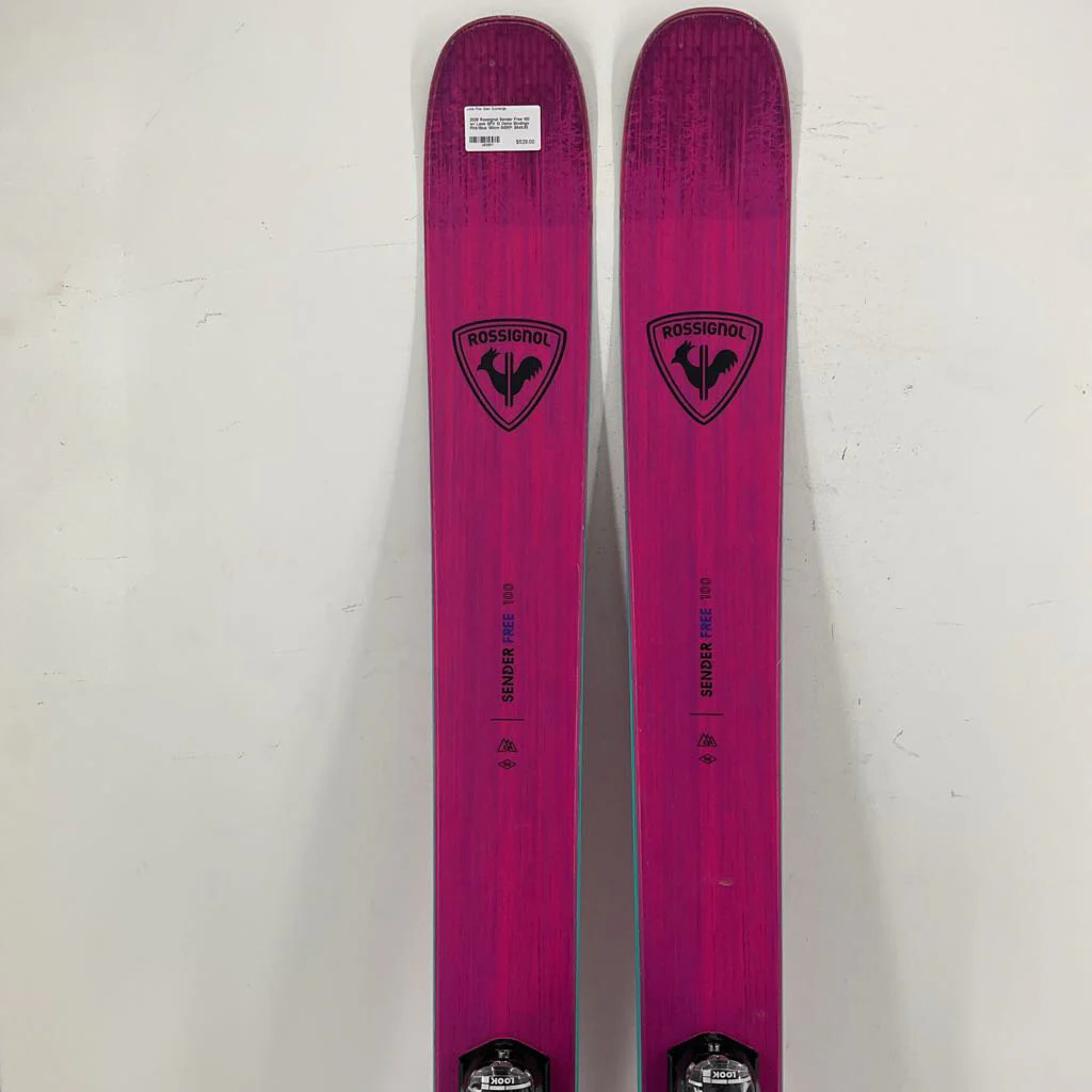 2026 Rossignol Sender Free 100 w/ Look SPX 12 Demo Bindings - Image 41
