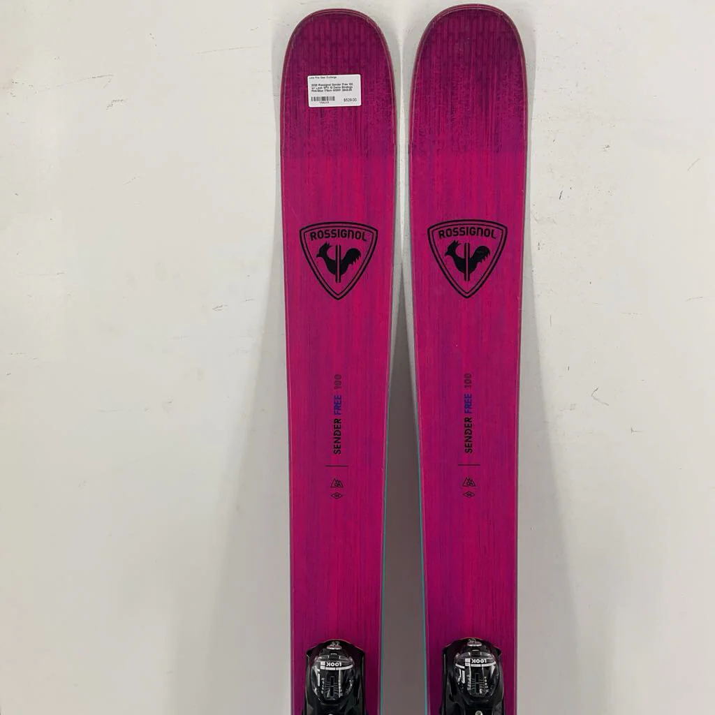 2026 Rossignol Sender Free 100 w/ Look SPX 12 Demo Bindings - Image 5