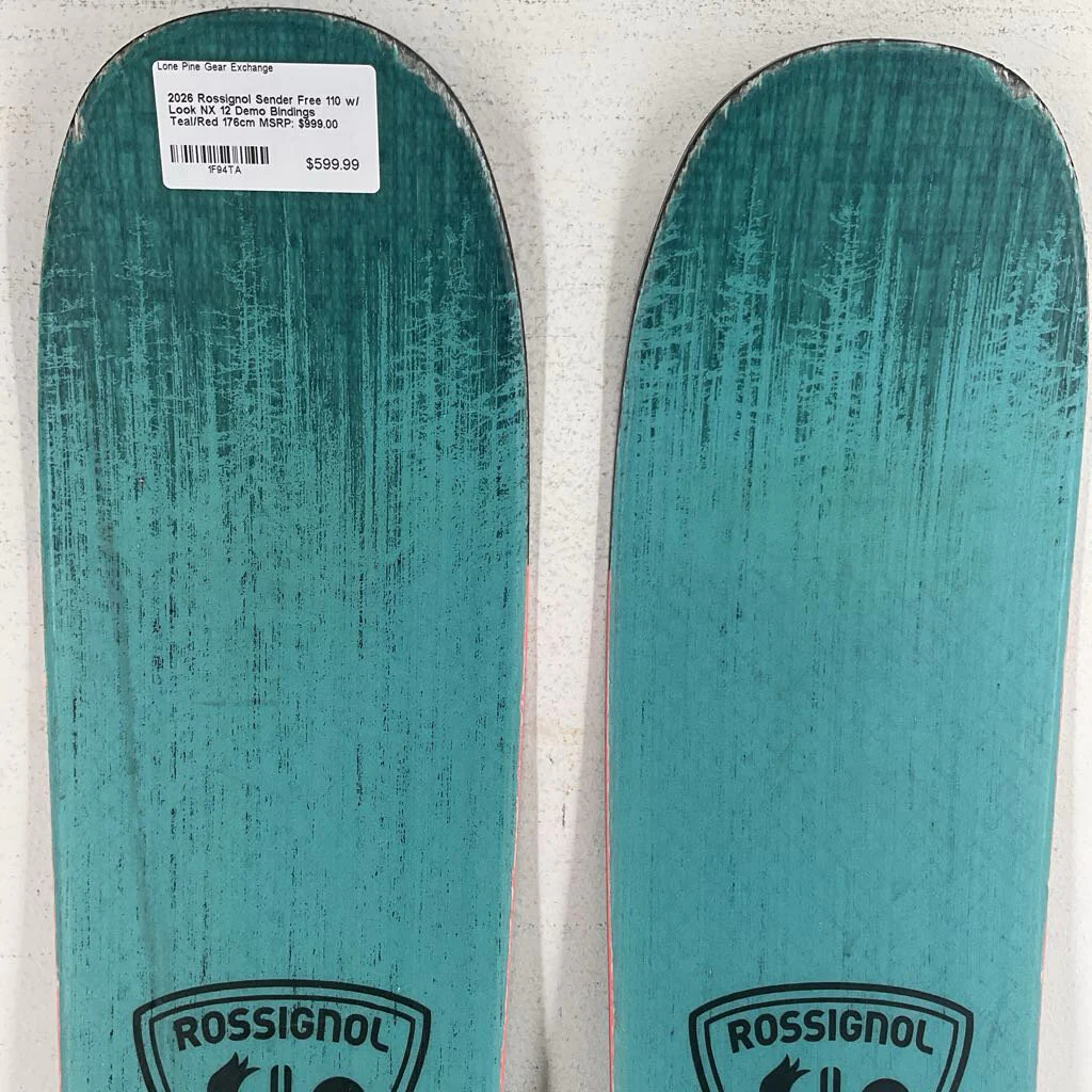 2026 Rossignol Sender Free 110 w/ Look NX 12 Demo Bindings - Image 3