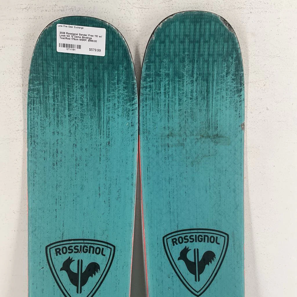 2026 Rossignol Sender Free 110 w/ Look NX 12 Demo Bindings - Image 3
