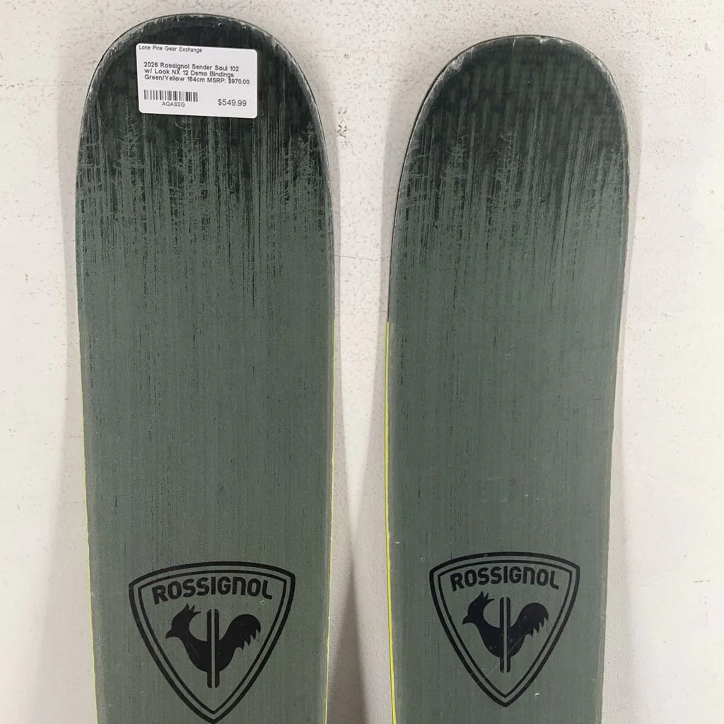 2026 Rossignol Sender Soul 102 w/ Look NX 12 Demo Bindings - Image 11