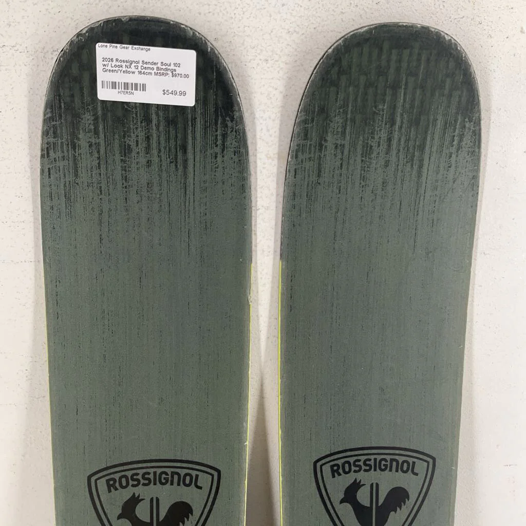 2026 Rossignol Sender Soul 102 w/ Look NX 12 Demo Bindings - Image 3