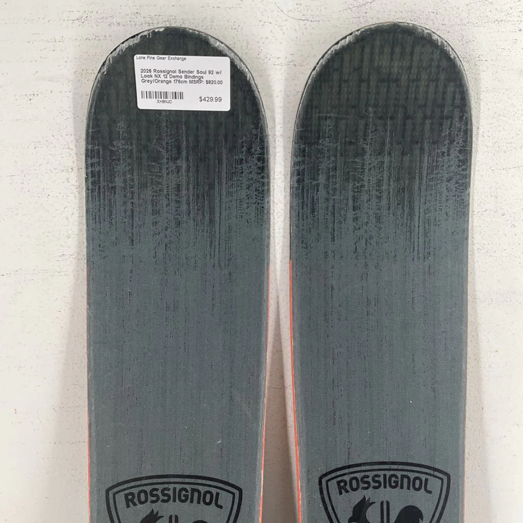 2026 Rossignol Sender Soul 92 w/ Look NX 12 Demo Bindings - Image 3