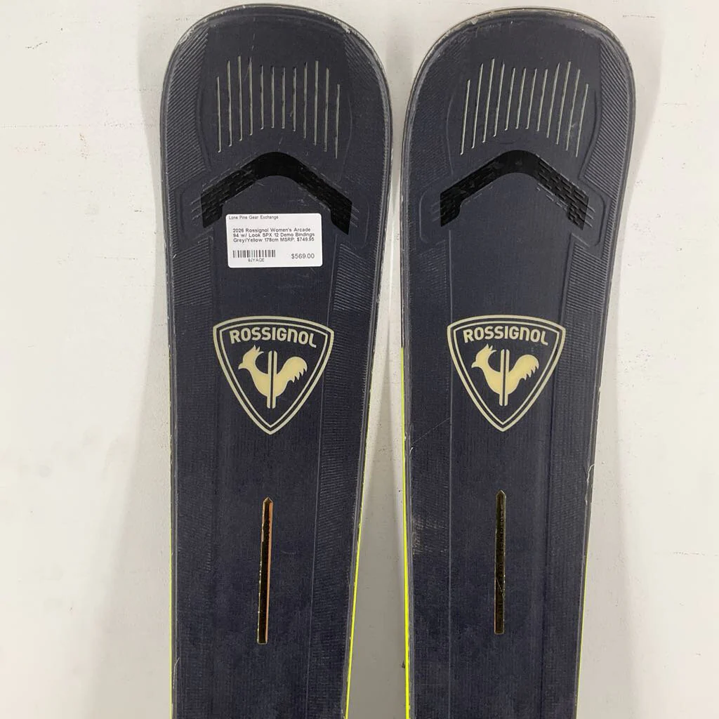 2026 Rossignol Women's Arcade 94 w/ Look SPX 12 Demo Bindings - Image 11
