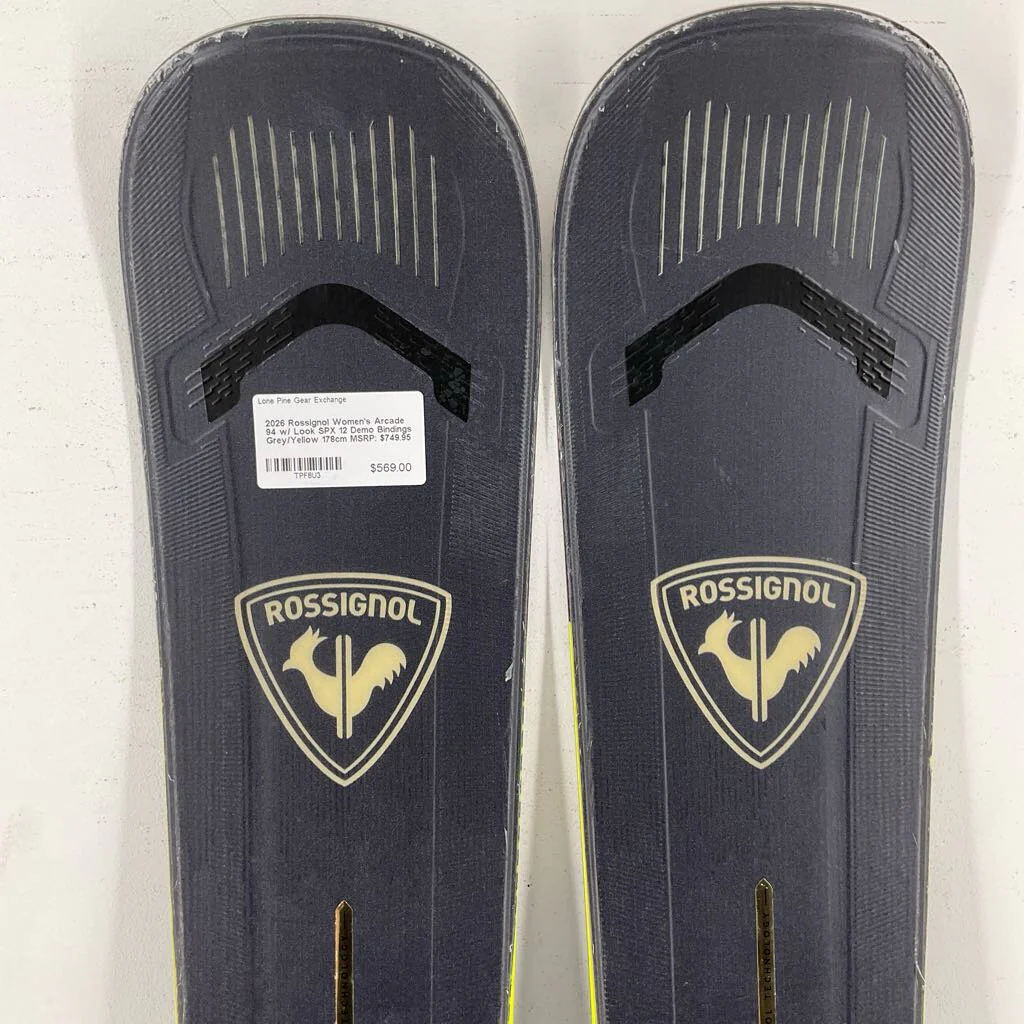 2026 Rossignol Women's Arcade 94 w/ Look SPX 12 Demo Bindings - Image 19
