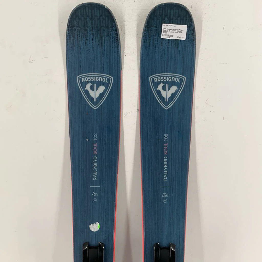 2026 Rossignol Women's Rallybird Soul 102 w/ Look NX 12 Demo Bindings