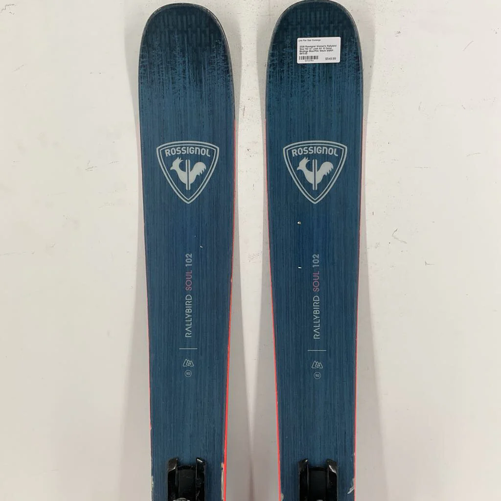2026 Rossignol Women's Rallybird Soul 102 w/ Look NX 12 Demo Bindings - Image 39