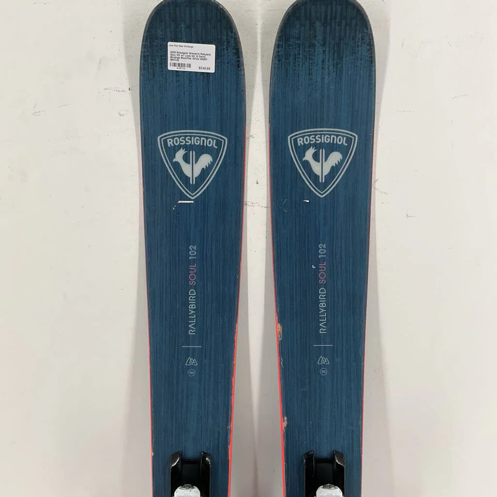 2026 Rossignol Women's Rallybird Soul 102 w/ Look NX 12 Demo Bindings - Image 5
