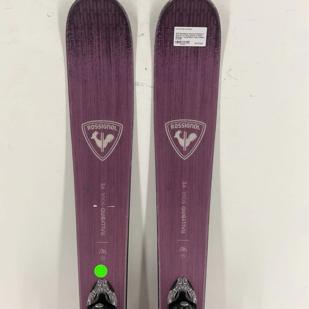 2026 Rossignol Women's Rallybird Soul 92 w/ Look Xpress 11 Demo Bindings - Image 12