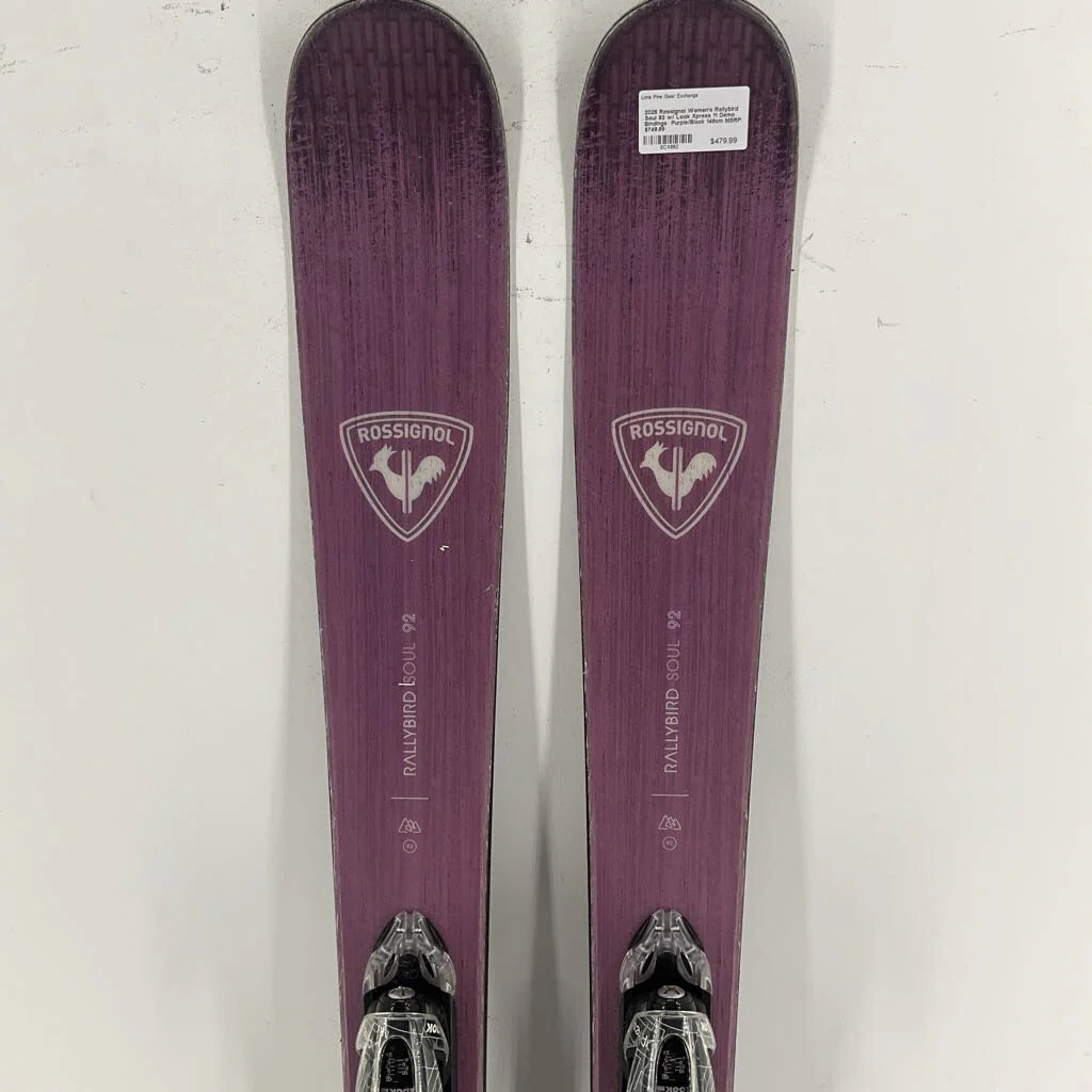 2026 Rossignol Women's Rallybird Soul 92 w/ Look Xpress 11 Demo Bindings - Image 20