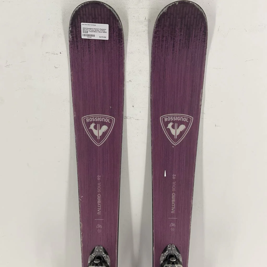2026 Rossignol Women's Rallybird Soul 92 w/ Look Xpress 11 Demo Bindings - Image 24