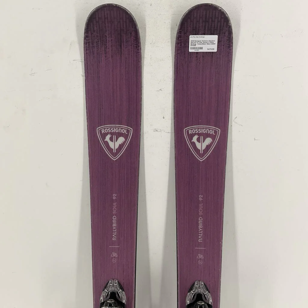 2026 Rossignol Women's Rallybird Soul 92 w/ Look Xpress 11 Demo Bindings - Image 30