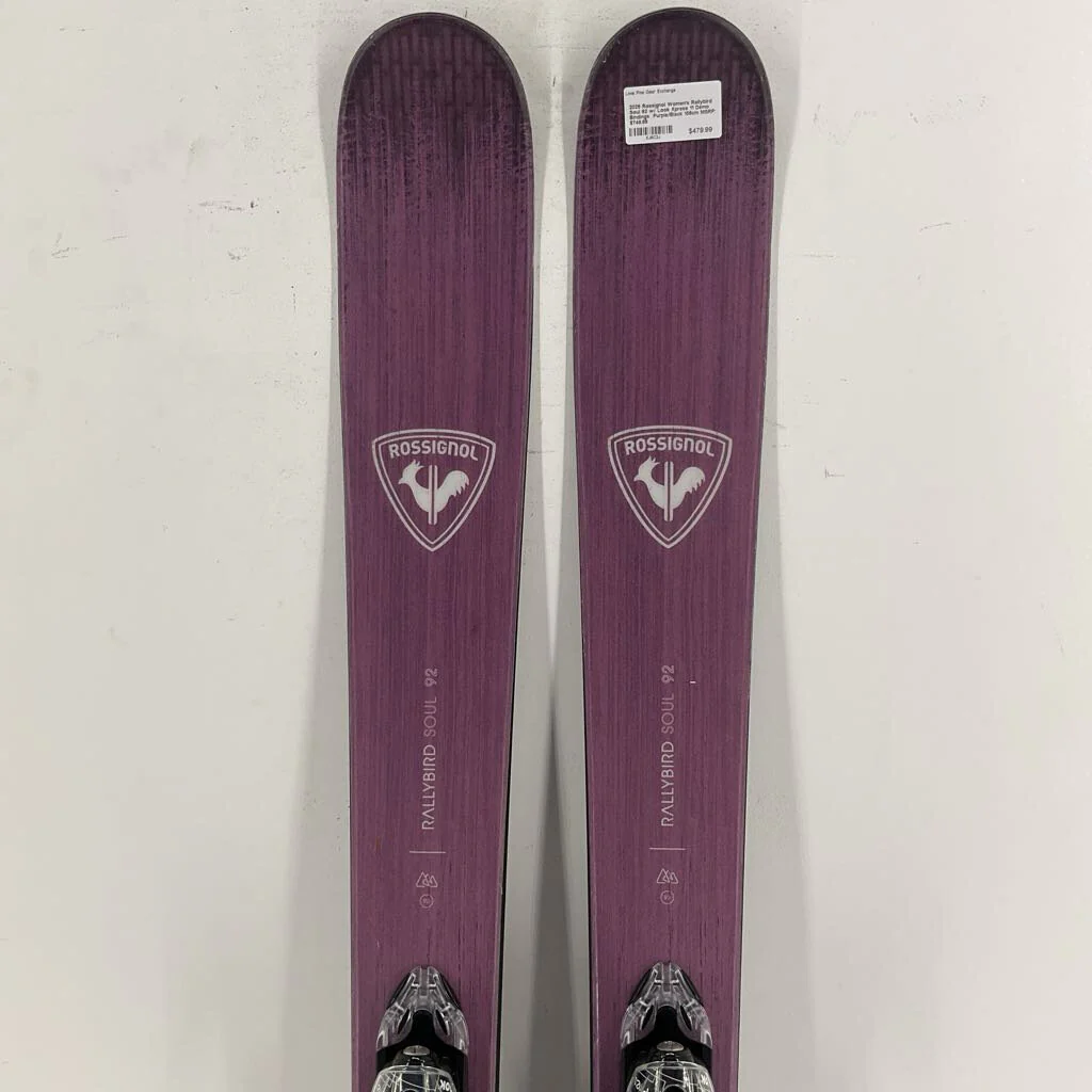 2026 Rossignol Women's Rallybird Soul 92 w/ Look Xpress 11 Demo Bindings - Image 34
