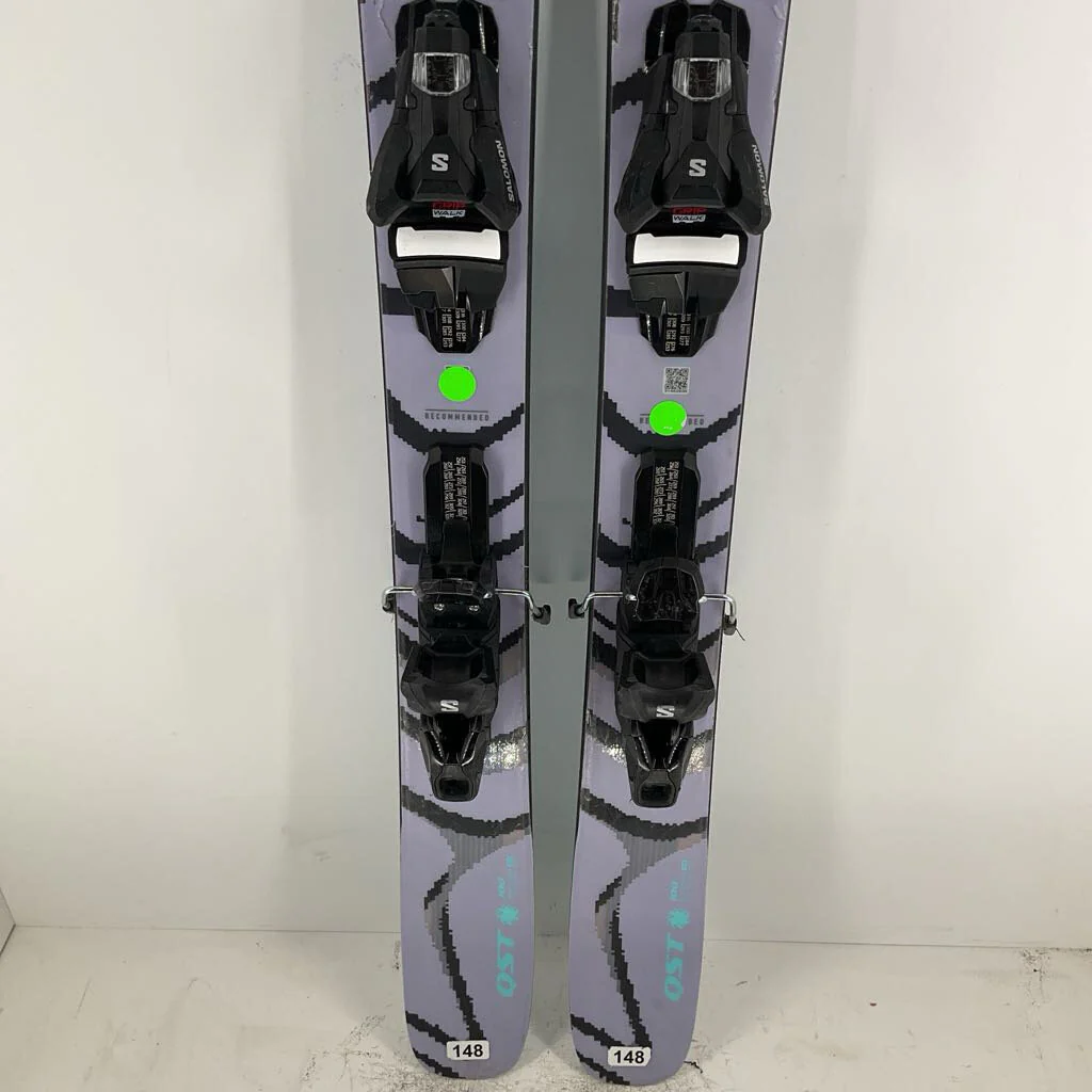 2026 Salomon QST 100 w/ Salomon Strive 13 Demo Bindings - Image 2