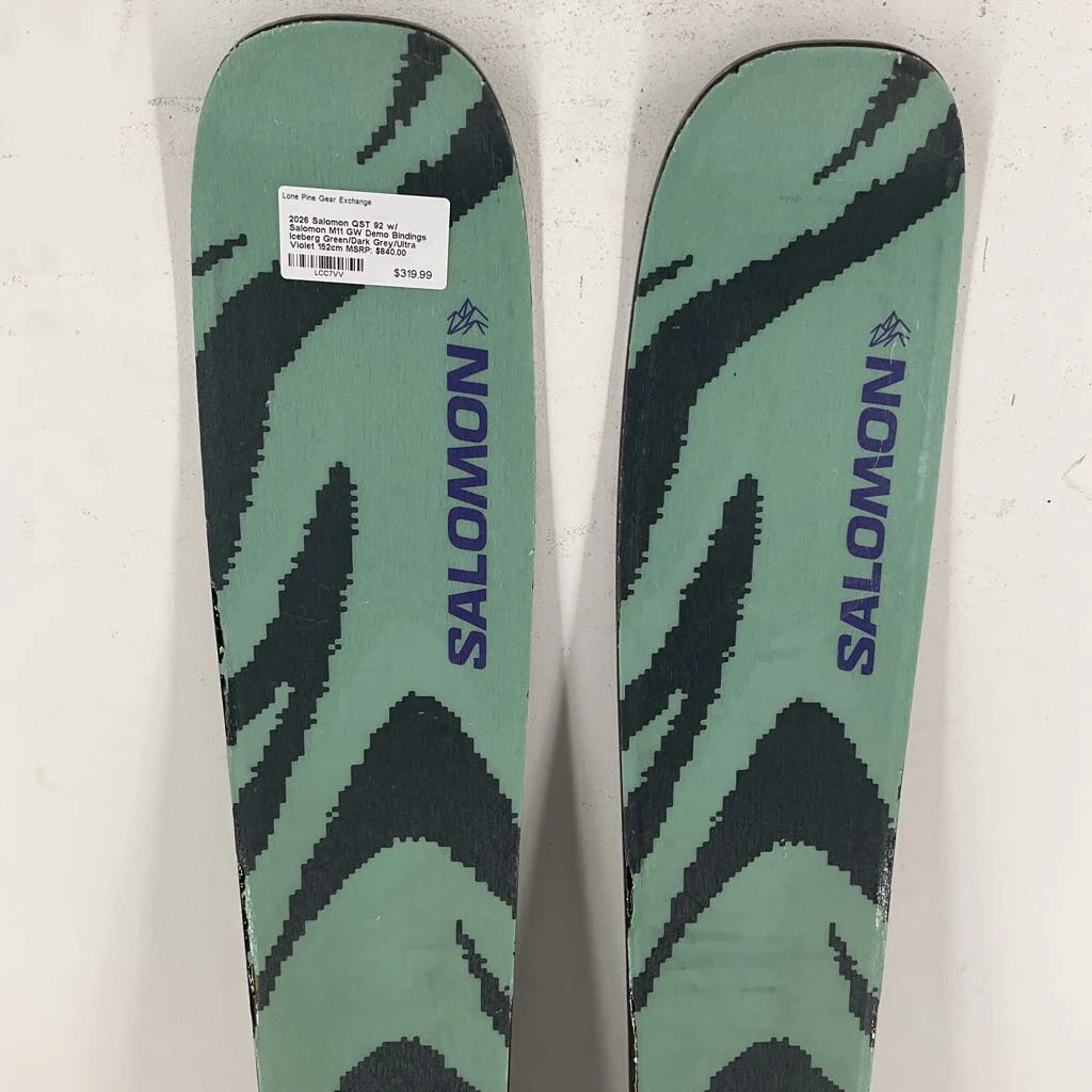 2026 Salomon QST 92 w/ Salomon M11 GW Demo Bindings - Image 10