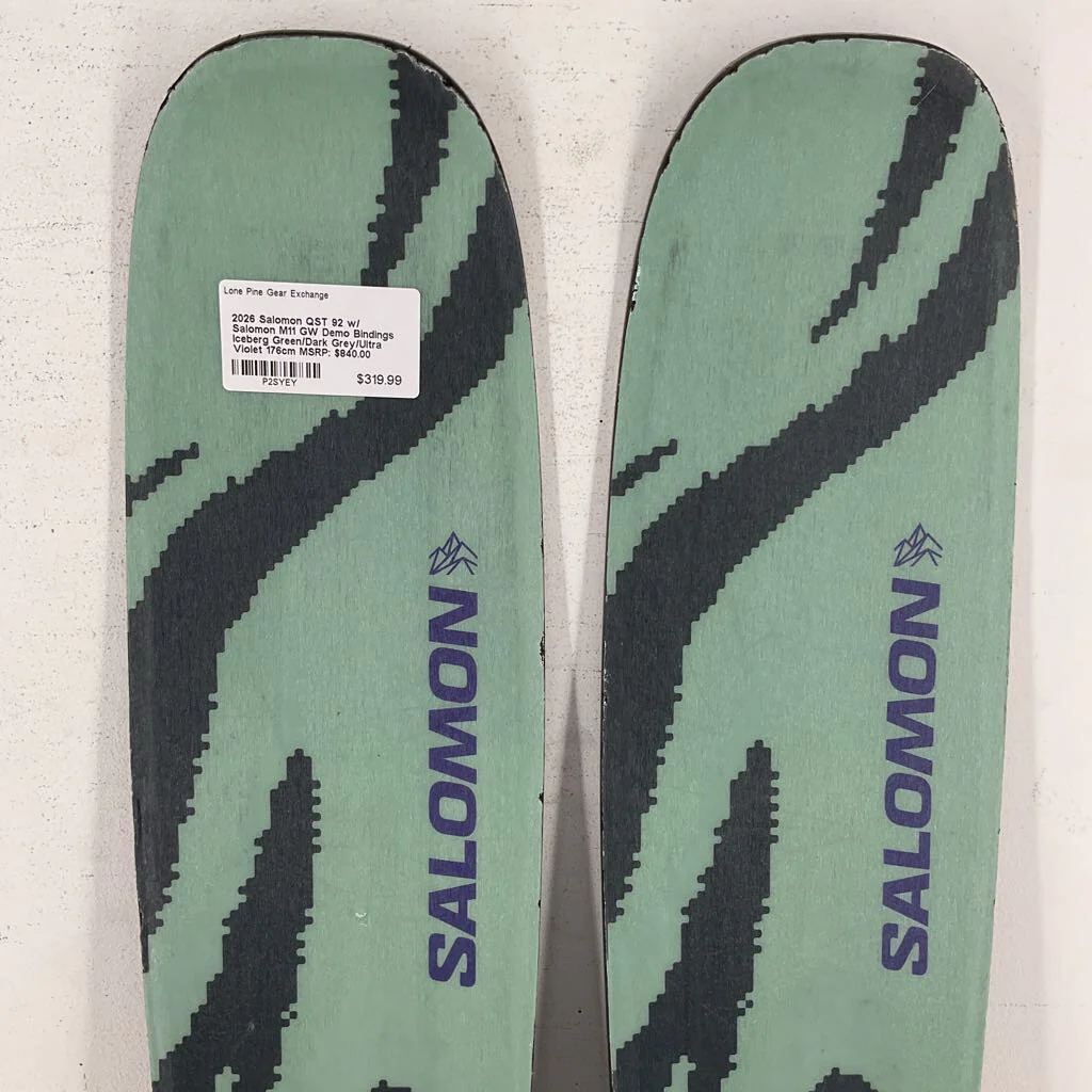 2026 Salomon QST 92 w/ Salomon M11 GW Demo Bindings - Image 34
