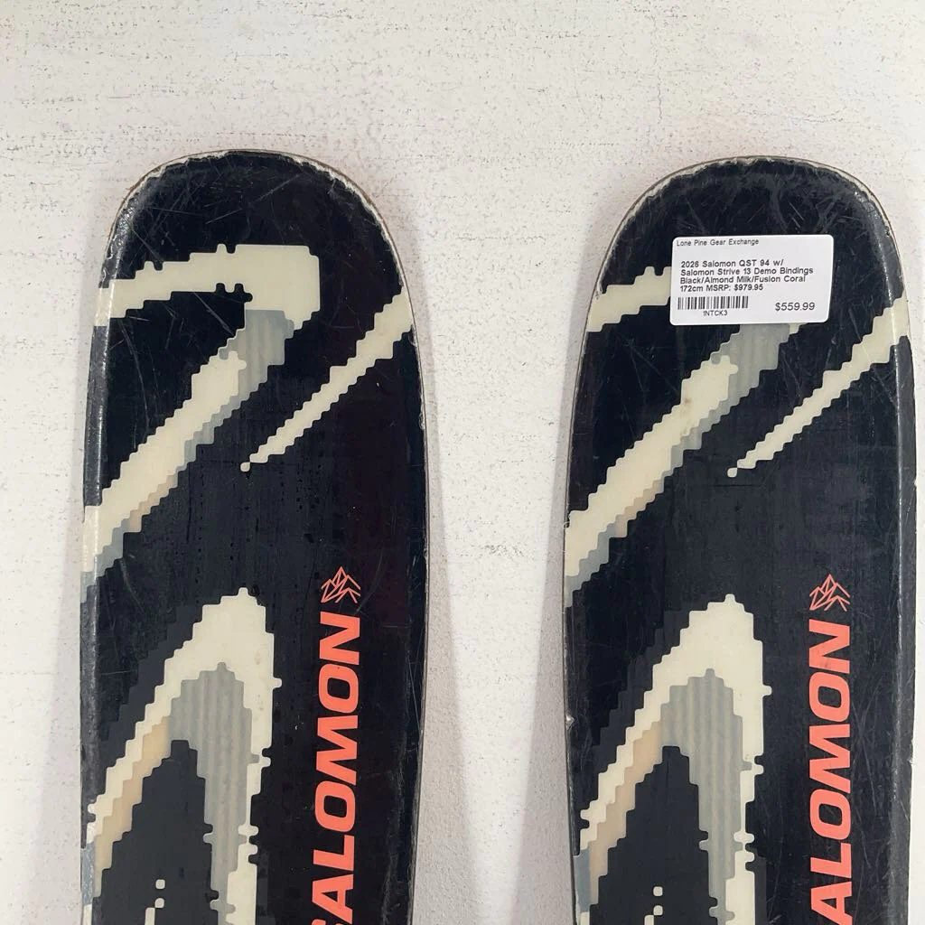 2026 Salomon QST 94 w/ Salomon Strive 13 Demo Bindings - Image 17
