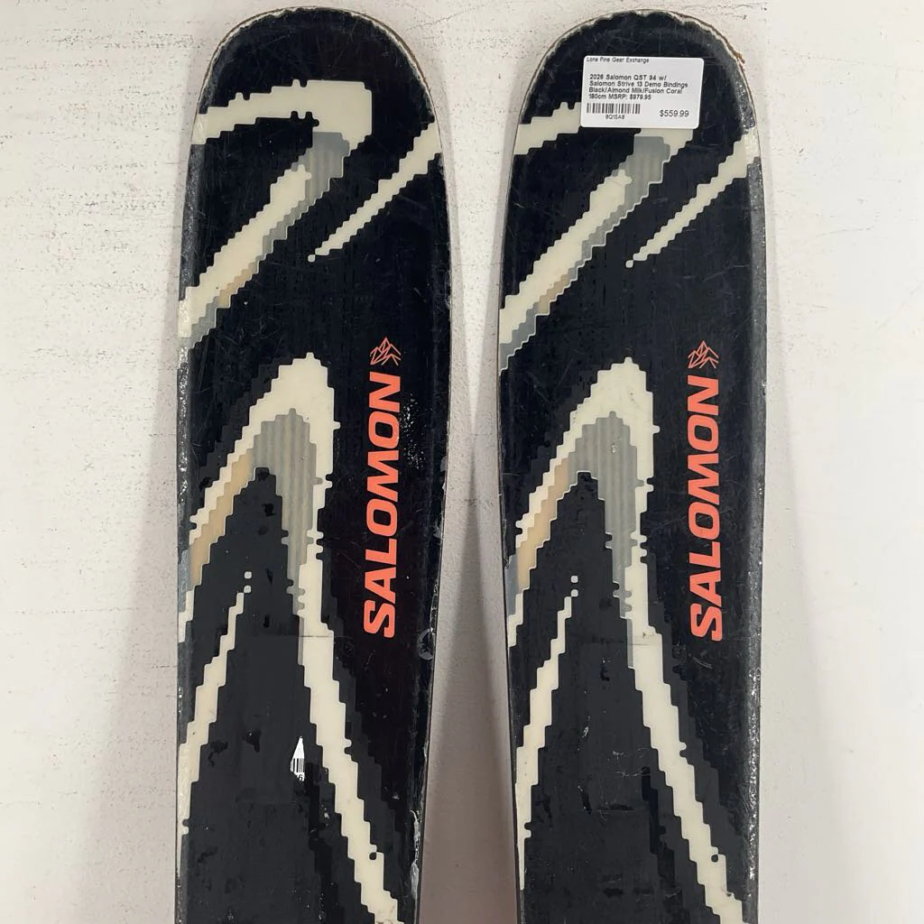 2026 Salomon QST 94 w/ Salomon Strive 13 Demo Bindings - Image 22