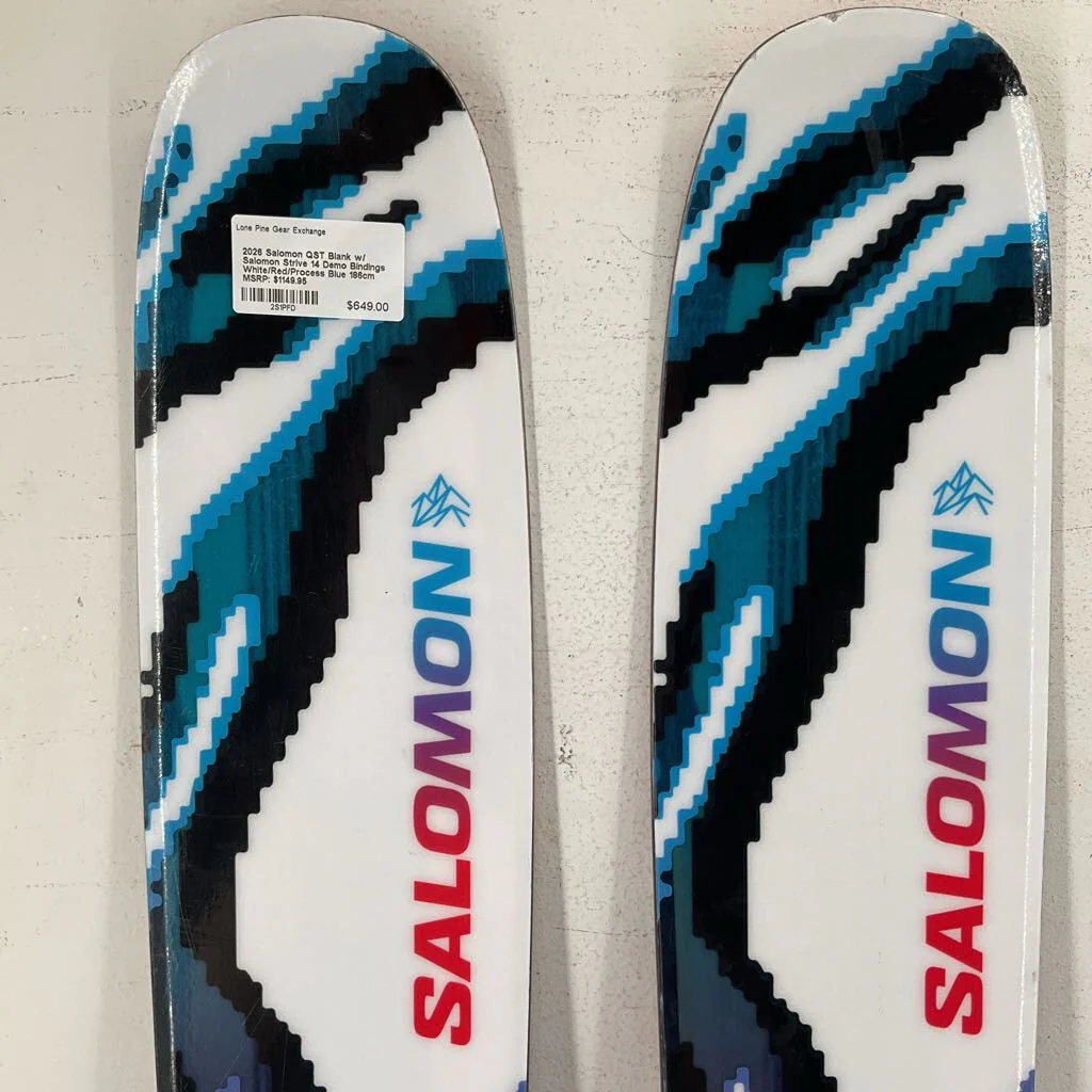 2026 Salomon QST Blank w/ Salomon Strive 14 Demo Bindings - Image 19