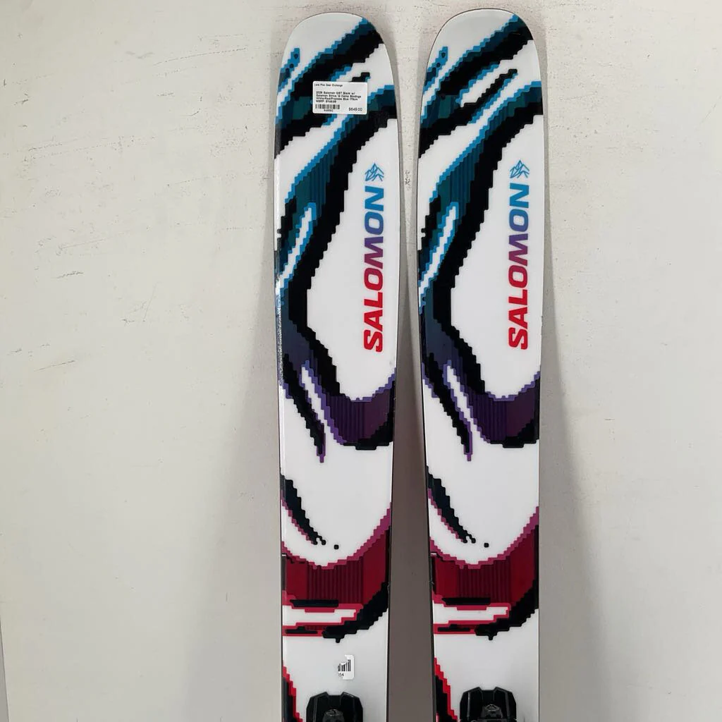 2026 Salomon QST Blank w/ Salomon Strive 14 Demo Bindings - Image 9