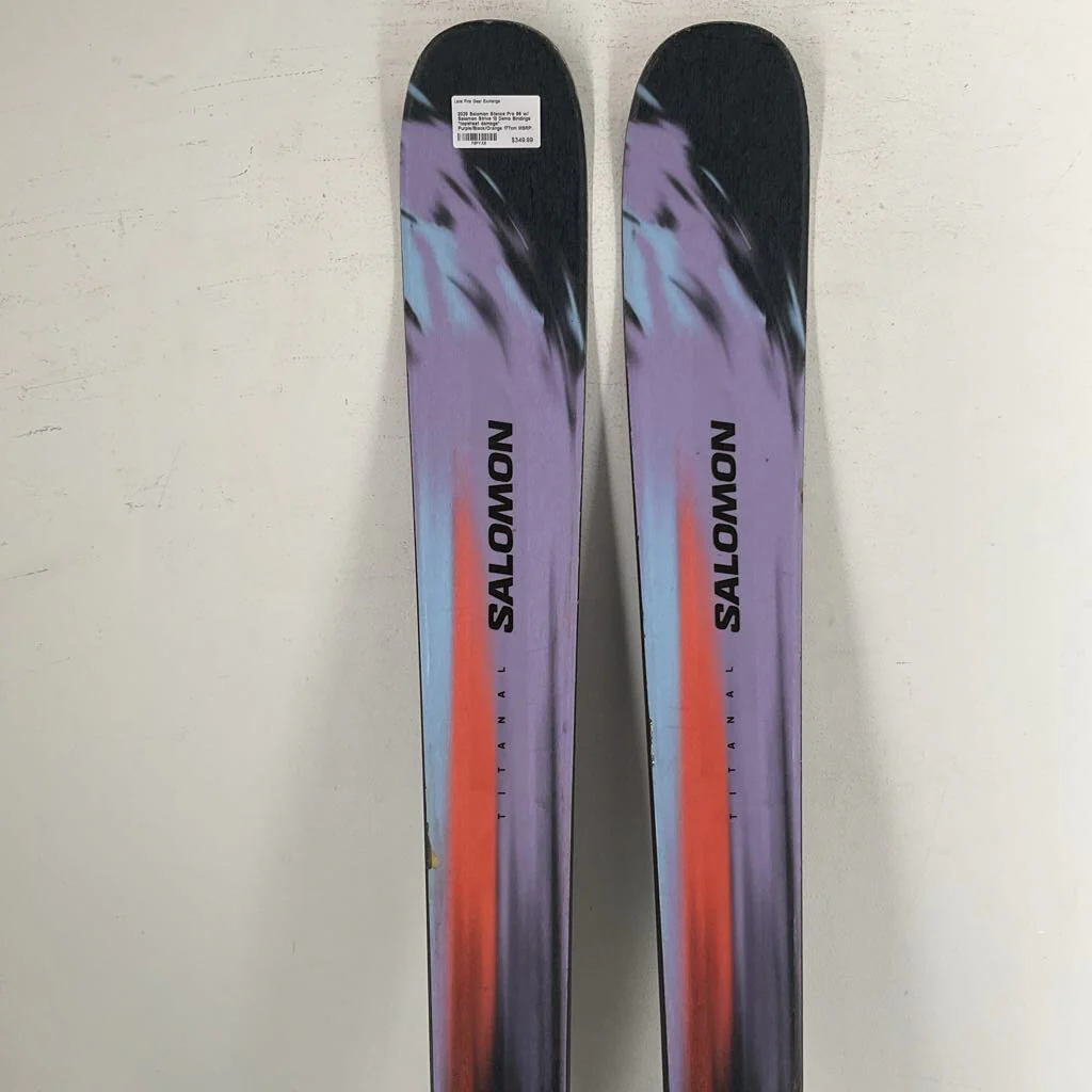 2026 Salomon Stance Pro 86 w/ Salomon Strive 13 Demo Bindings *topsheet damage* - Image 25