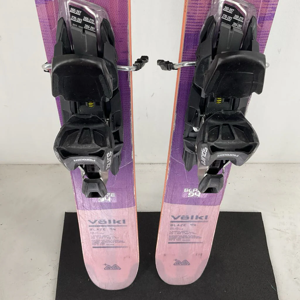 2026 Volkl Blaze 94 W w/ Marker Squire TCX 11 Demo Bindings - Image 6