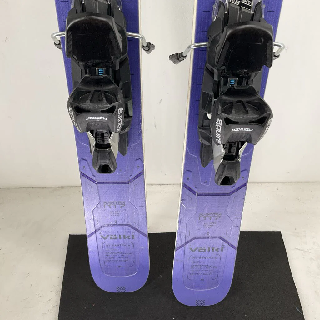 2026 Volkl M7 Mantra W w/ Marker Squire TCX 11 Demo Bindings - Image 6