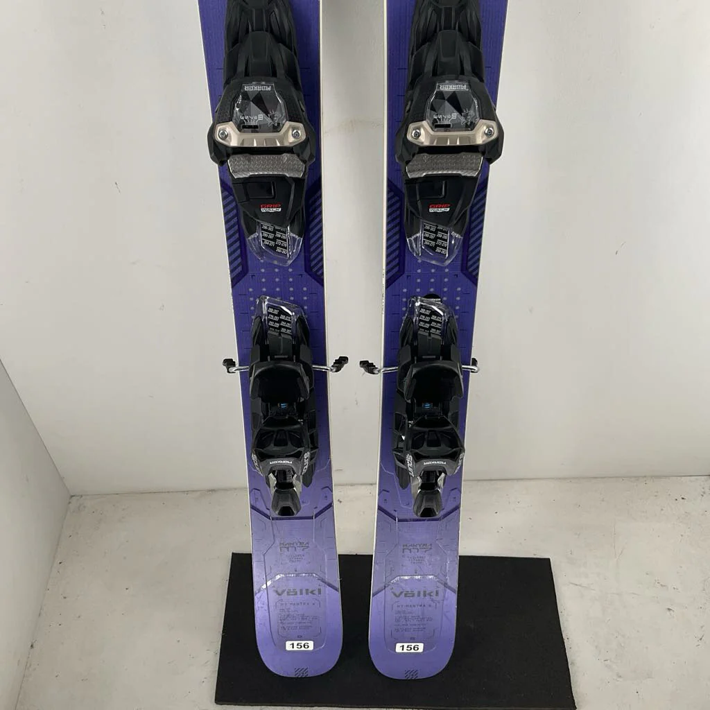 2026 Volkl M7 Mantra W w/ Marker Squire TCX 11 Demo Bindings - Image 12