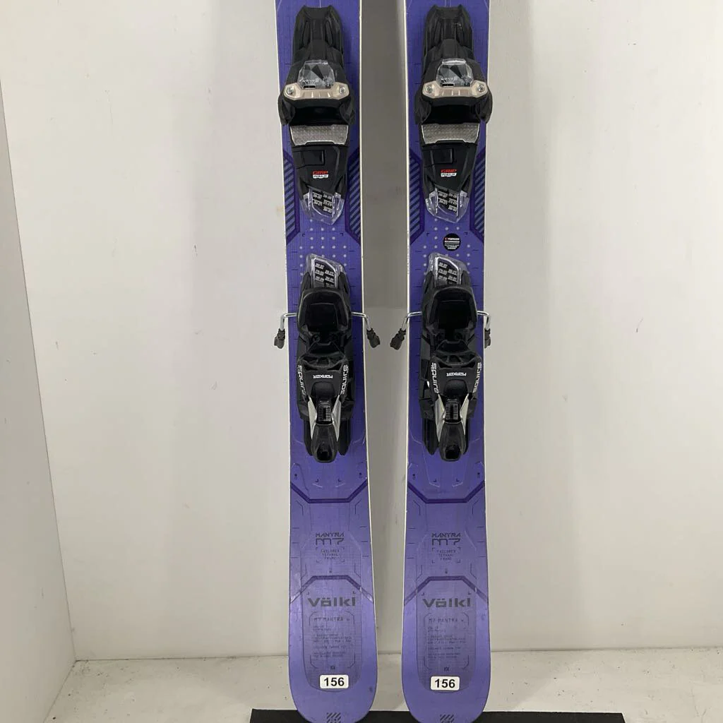 2026 Volkl M7 Mantra W w/ Marker Squire TCX 11 Demo Bindings - Image 8
