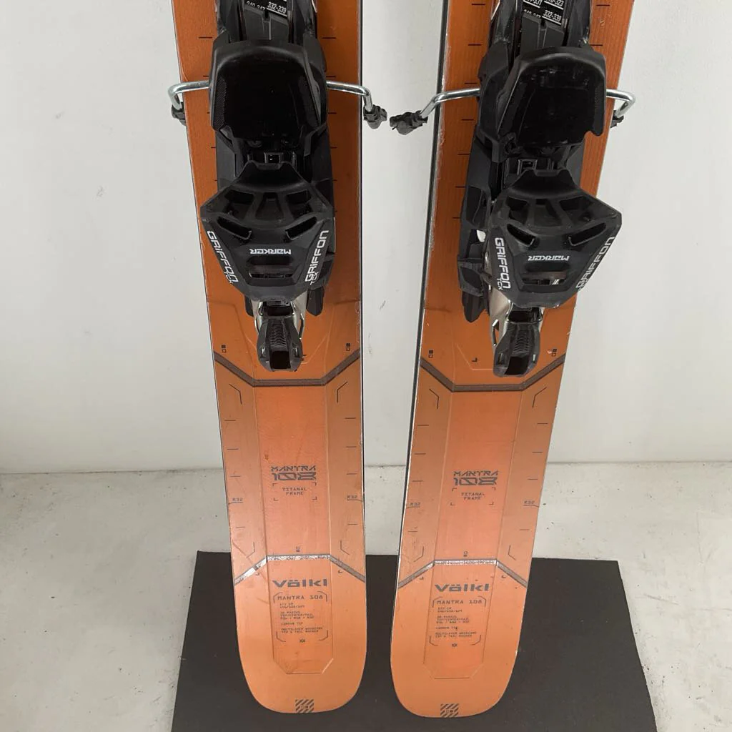 2026 Volkl Mantra 108 w/ Marker Griffon TCX 13 Demo Bindings - Image 6