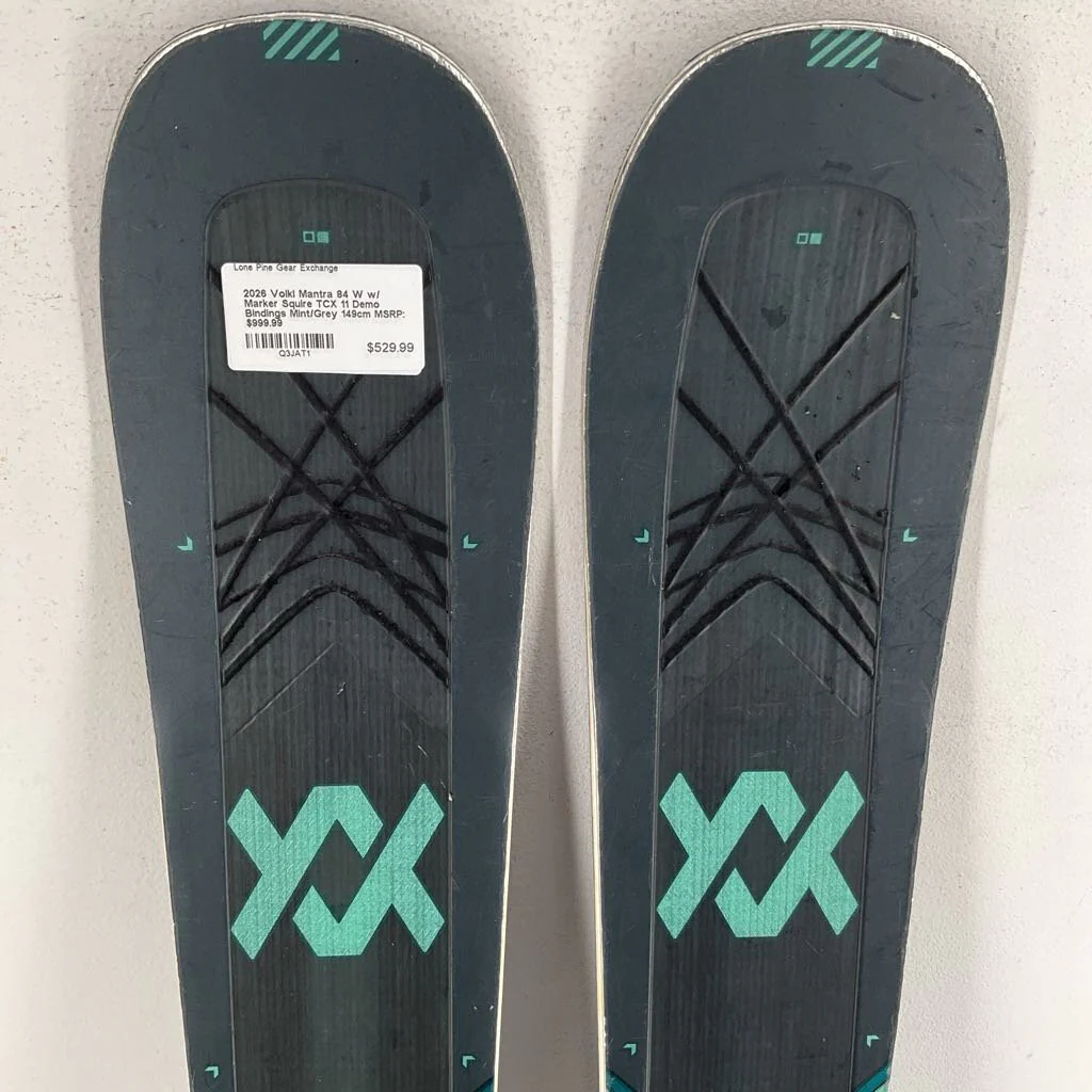 2026 Volkl Mantra 84 W w/ Marker Squire TCX 11 Demo Bindings - Image 11