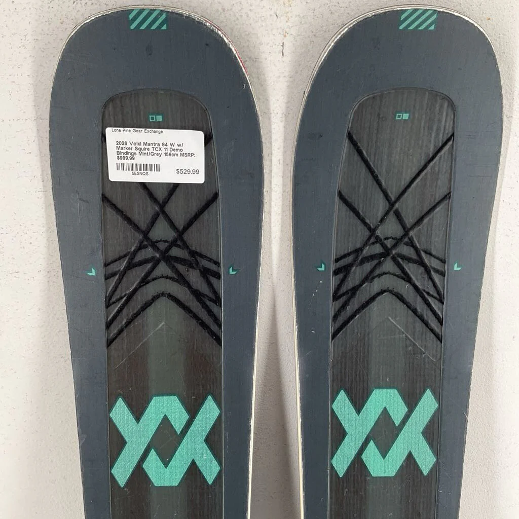 2026 Volkl Mantra 84 W w/ Marker Squire TCX 11 Demo Bindings - Image 27