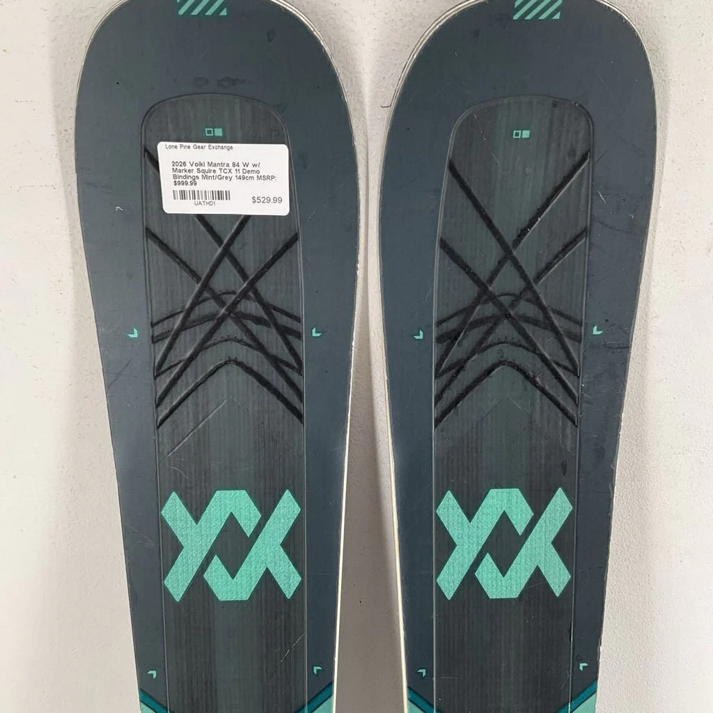 2026 Volkl Mantra 84 W w/ Marker Squire TCX 11 Demo Bindings - Image 3