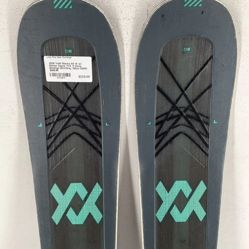 2026 Volkl Mantra 84 W w/ Marker Squire TCX 11 Demo Bindings - Image 35