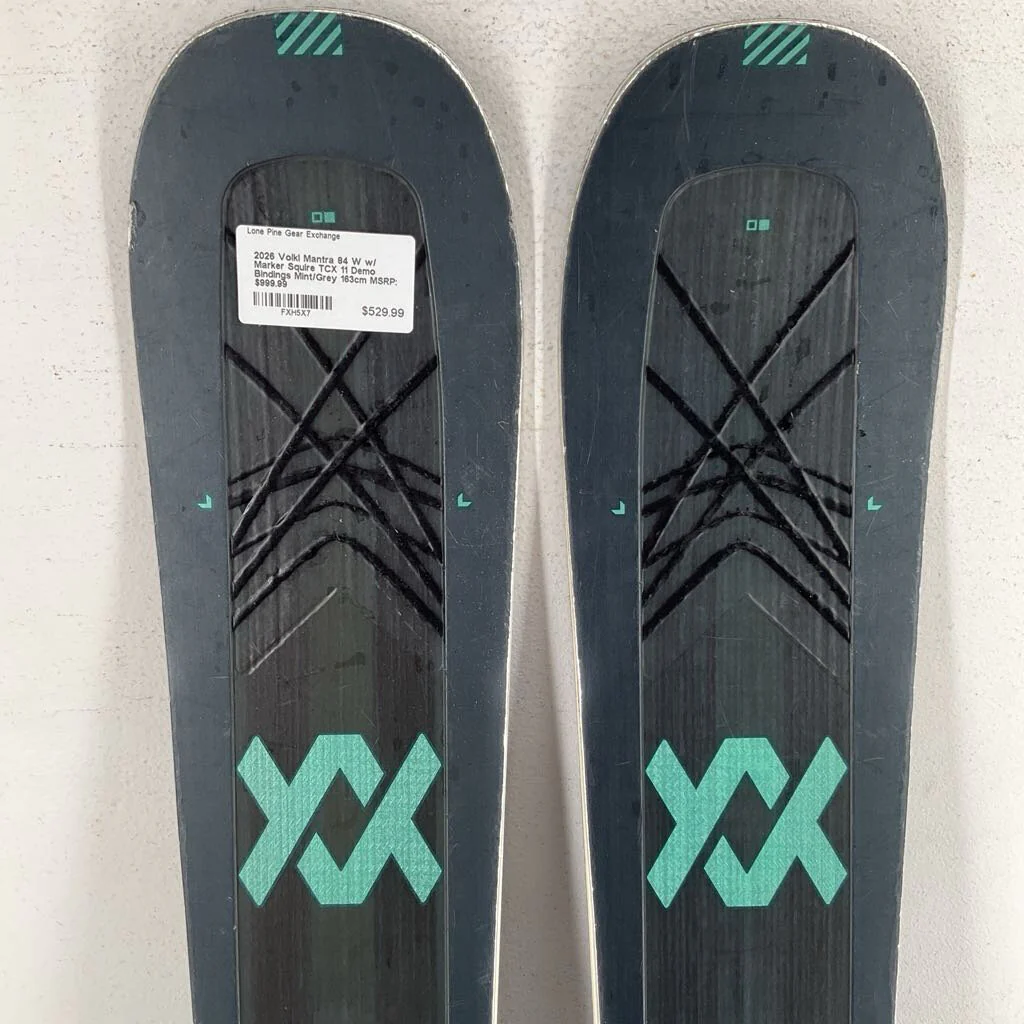 2026 Volkl Mantra 84 W w/ Marker Squire TCX 11 Demo Bindings - Image 51
