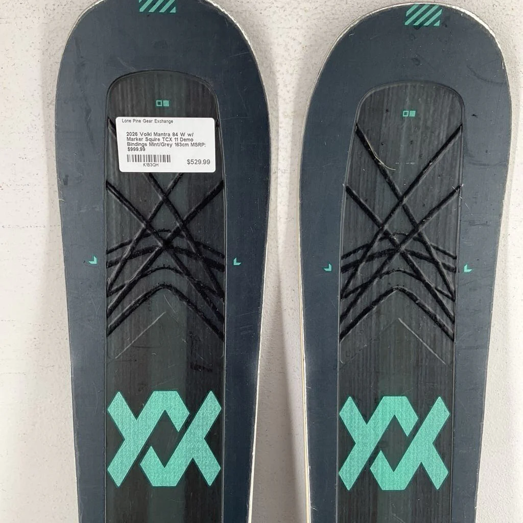 2026 Volkl Mantra 84 W w/ Marker Squire TCX 11 Demo Bindings - Image 67