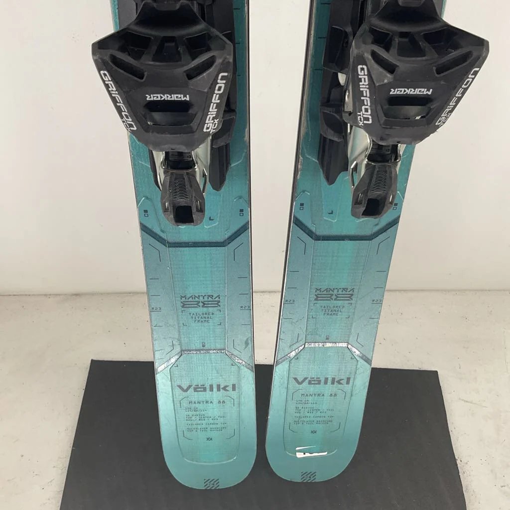 2026 Volkl Mantra 88 w/ Marker Griffon TCX 13 Demo Bindings - Image 6