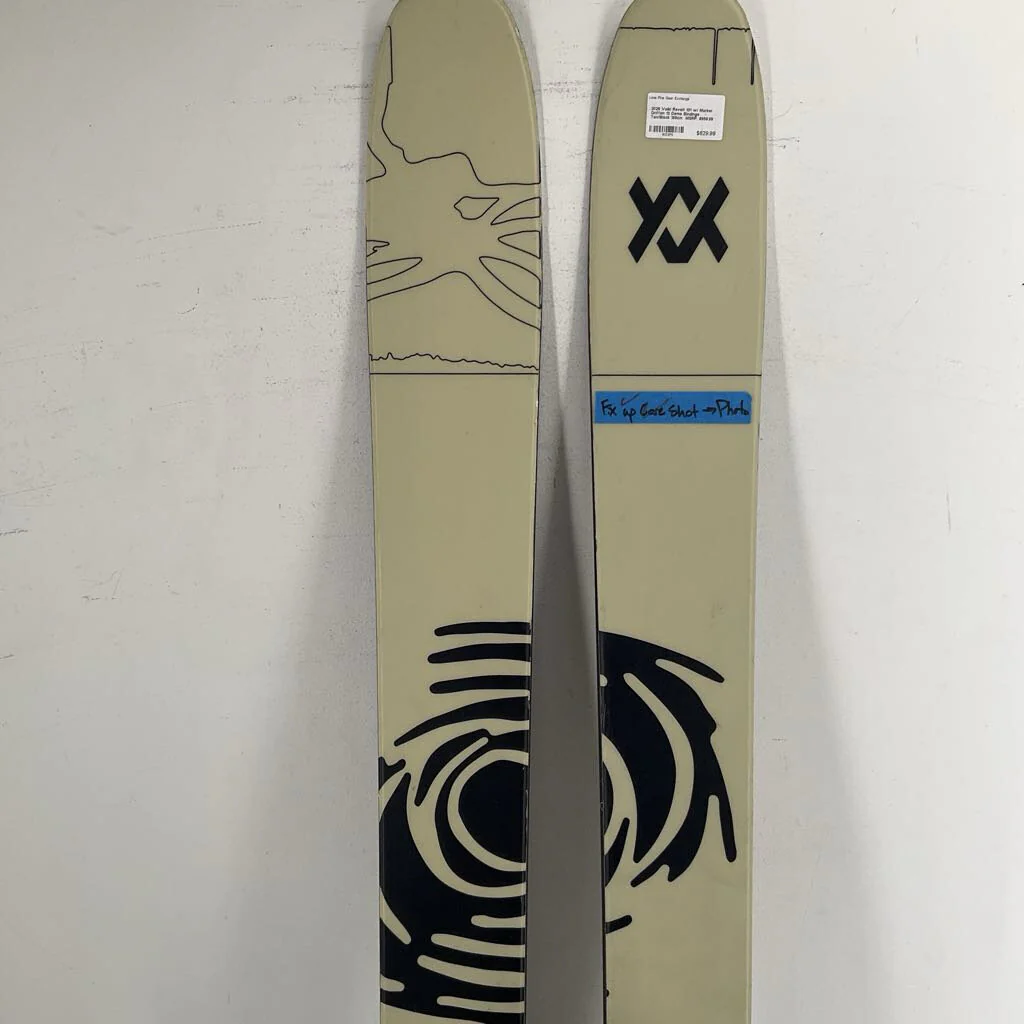 2026 Volkl Revolt 101 w/ Marker Griffon 13 Demo Bindings