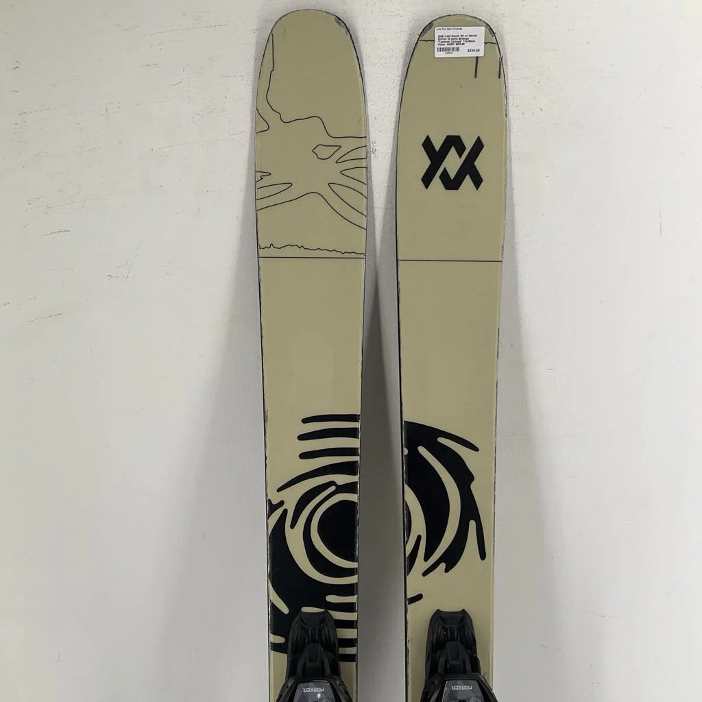 2026 Volkl Revolt 101 w/ Marker Griffon 13 Demo Bindings *Topsheet Damage*