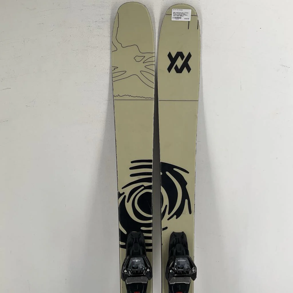 2026 Volkl Revolt 101 w/ Marker Griffon 13 Demo Bindings *Topsheet Damage*