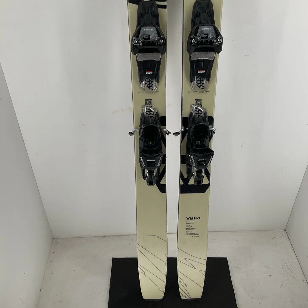 2026 Volkl Revolt 101 w/ Marker Griffon 13 Demo Bindings *Topsheet Damage* - Image 2