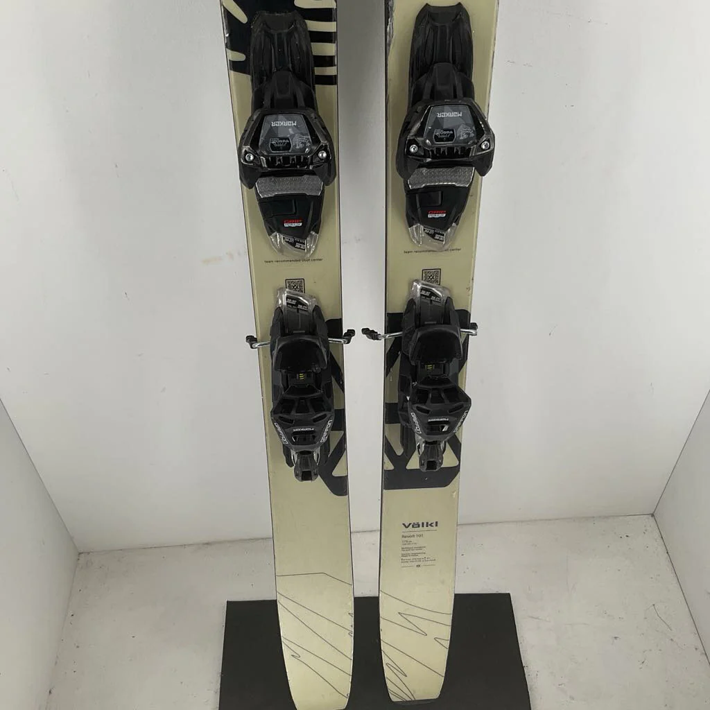 2026 Volkl Revolt 101 w/ Marker Griffon 13 Demo Bindings *Topsheet Damage* - Image 2