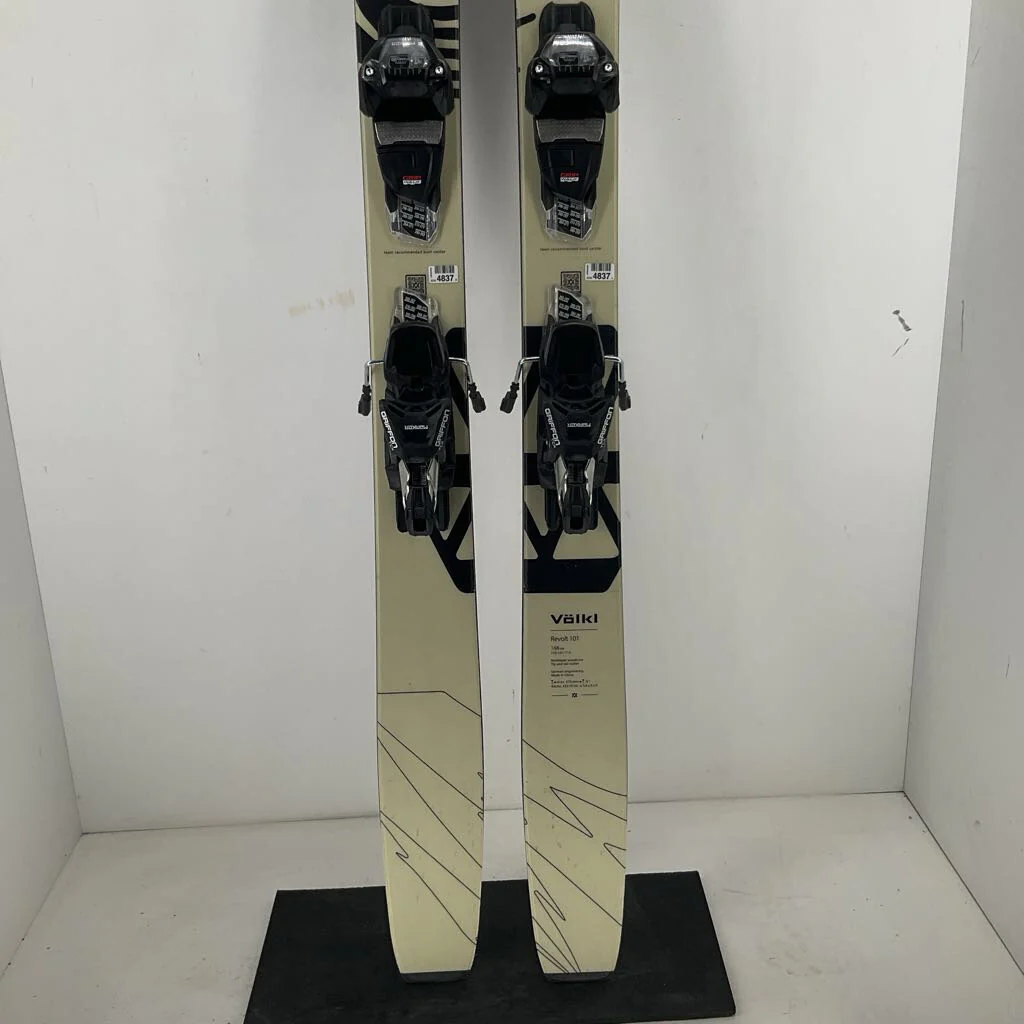 2026 Volkl Revolt 101 w/ Marker Griffon 13 TCX Demo Bindings - Image 2